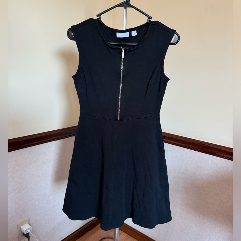 New York & Company Black Cocktail Dress